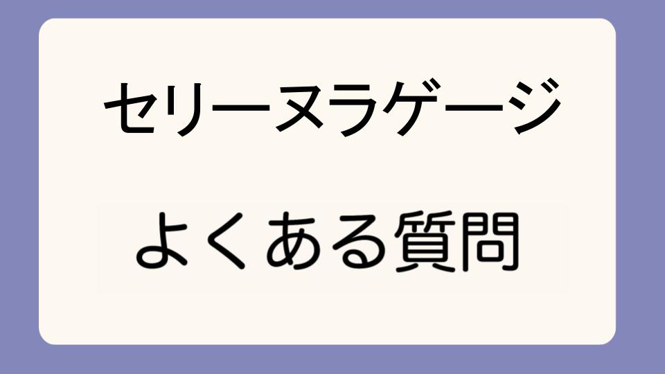 「セリーヌラゲージのサイズ選びで失敗しない方法」